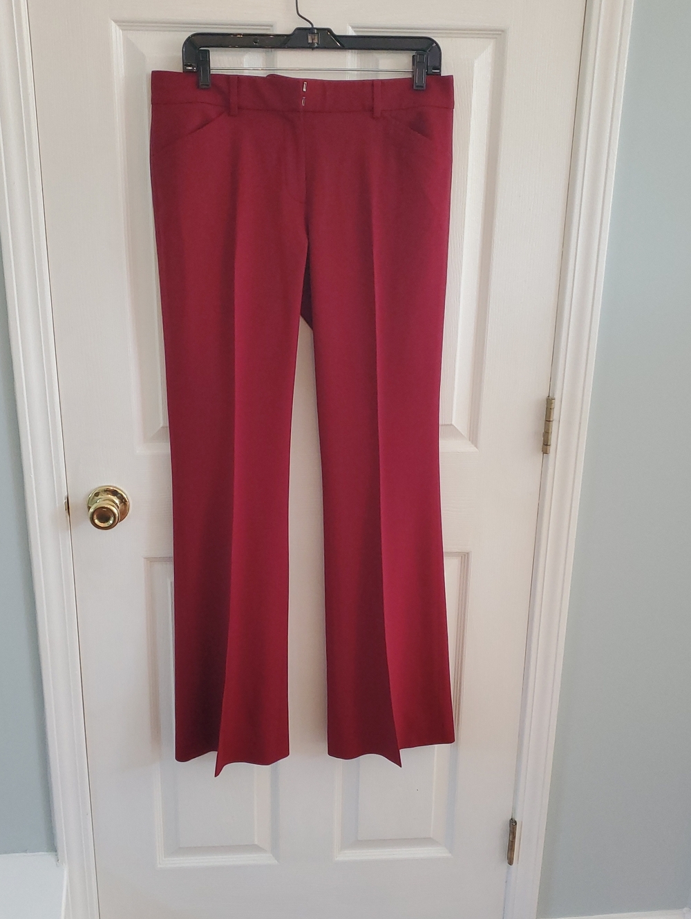 Eli Tahari Women's Wine Dress Pants - Tailored